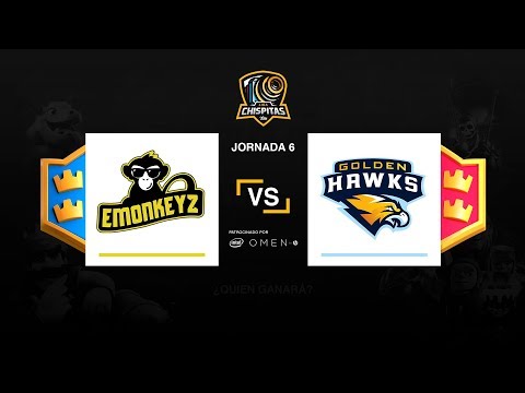 Liga Chispitas IV - eMonkeyz vs Golden Hawks - Jornada 6