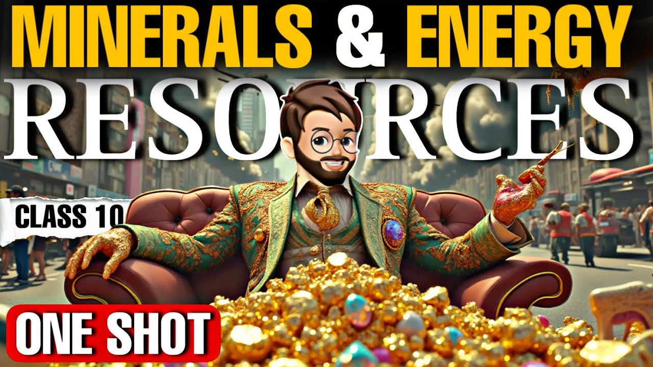 Minerals and energy resources class 10 One Shot | Animated | Class 10 Geography Full Chapter Cbse