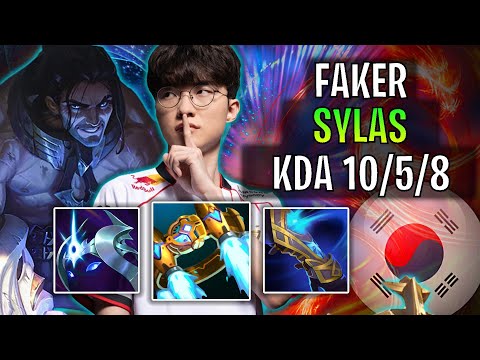 T1 Faker Plays Sylas Mid vs Syndra! | Patch 25.05