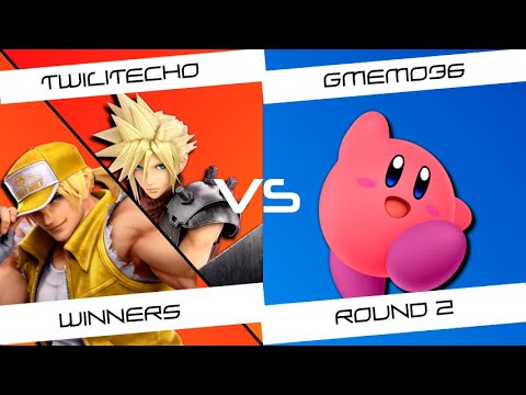 The Battlefields 17 | TwilitEcho (Terry, Cloud) vs. Gmemo36 YT (Kirby) Winners Round 2 - SSBU