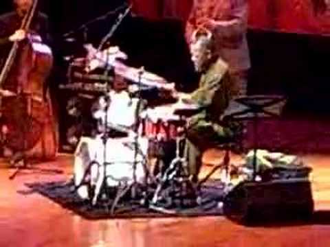 Victor Lewis drums solo with Joe Lovano George Mraz Kenny