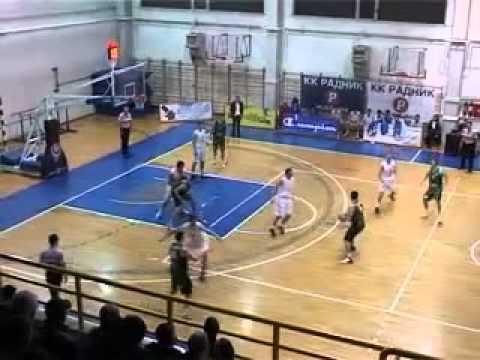 Dinko Peljto 8 Three Pointers (KK Radnik - KK Kakanj  67-79)