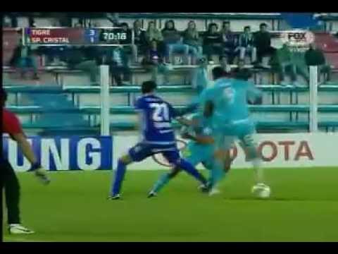 Golazo de Carlos Lobaton (S) - Tigre 3 - Sporting Cristal 1