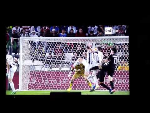 Super Coppa Italia: Goal della Juve con Chiellini