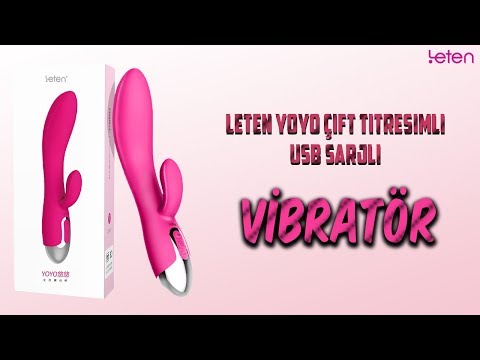 Leten Yoyo Çift Titreşimli Usb Şarjlı Titreşimli Vibratör
