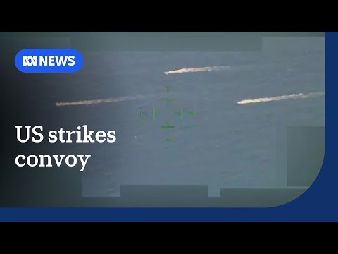 US military launches fresh strikes on alleged drug-smuggling convoy | ABC NEWS
