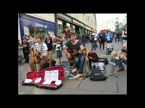 Ren - Trick the Fox - Stevie Wonder/James Brown/Jimi Hendrix Mashup - Busking in Bath (Oct 2011)