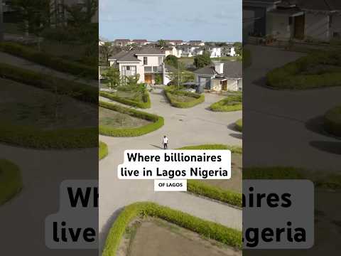 Inside the Billionaire row of Lagos Nigeria 🇳🇬