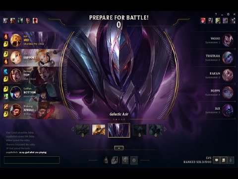 LOL SG Server |  Ranked | AZIR VS YASSUO MID Full Game