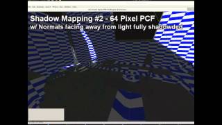 12D Engine - Shadow Mapping Problems - Moire Pattern @ Extreme Angles