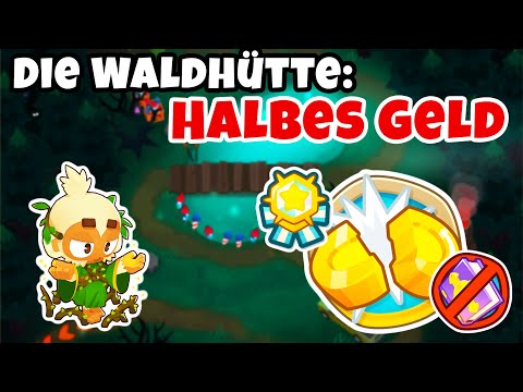 Die Waldhütte: halbes Geld - ohne Affenwissen (The Cabin) [#BloonsTD6]