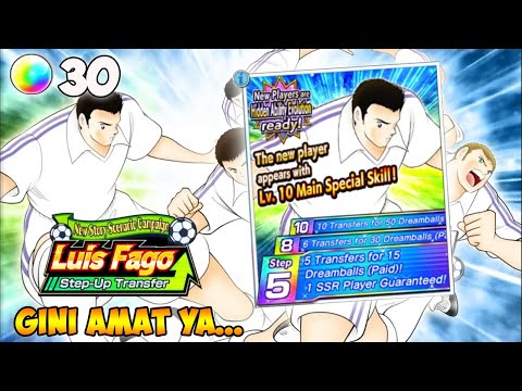 Gacha 5 Step Mencari Fago Madrid Blanco! - Captain Tsubasa Dream Team