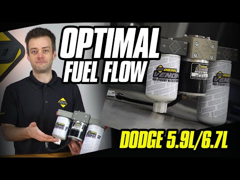 Optimize your Fuel Flow! Support up to 900HP with Dodge 5.9L/6.7L VENOM Fuel Pump