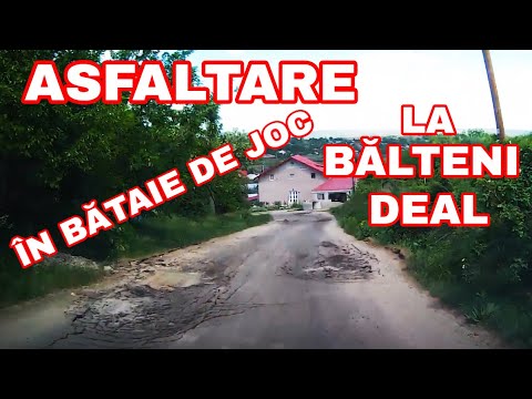 Balteni - Balteni Deal la cimitir pe DJ 247 Vaslui video mai 2018
