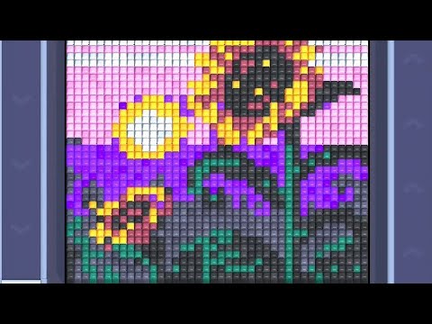 Pixel Flow Level 384 Walkthrough