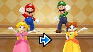 Mario Party 9 - All Minigames (4 Players)