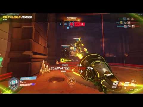 Overwatch: Play of the Game with Lucio! I'm on top of the world!