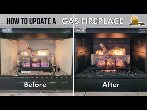 How to Update an Old Gas Fireplace