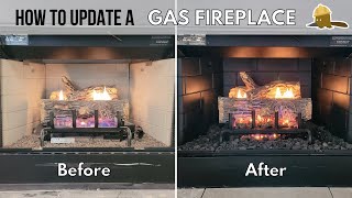 How to Update an Old Gas Fireplace