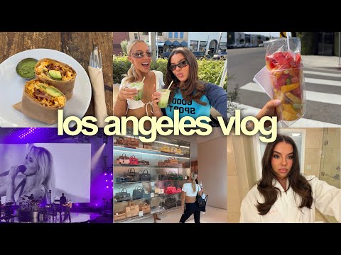 a few days in la 🌴⭐️ miley cyrus, shopping + $200 blowout lol