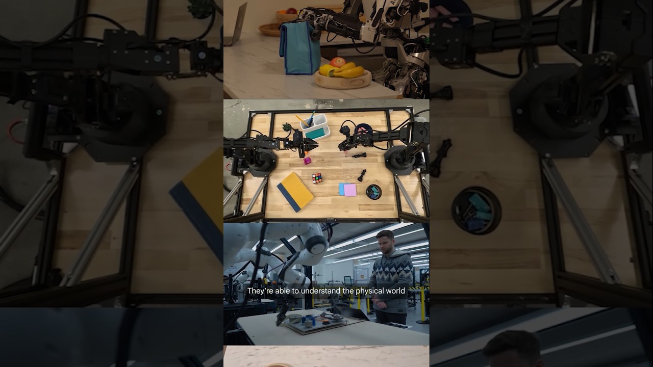 Introducing Gemini Robotics: two new AI models from Google DeepMind 🤖