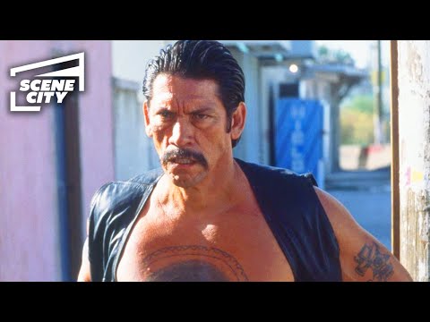 Desperado: Throwing Knife Attack (DANNY TREJO SCENE)