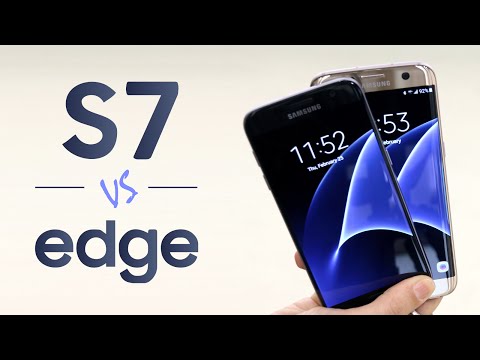 Samsung GALAXY S7 vs S7 EDGE