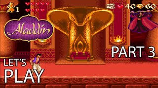 Let's Play | Aladdin, 1993 (SNES / Super Famicom, Snes9x) [Part 3]
