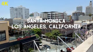 Santa Monica - Day Walk - Summer Beach Day
