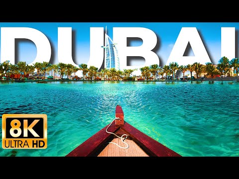 Dubai Cinematic Travel Video mit Untertiteln 8K 60 Fps