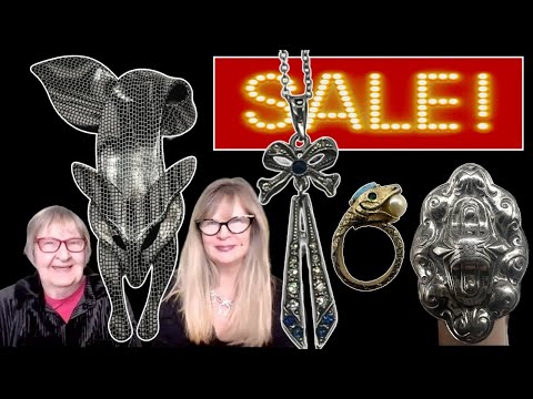 Beautiful VINTAGE JEWELRY For Sale Lea Stein, Sterling Silver and MORE