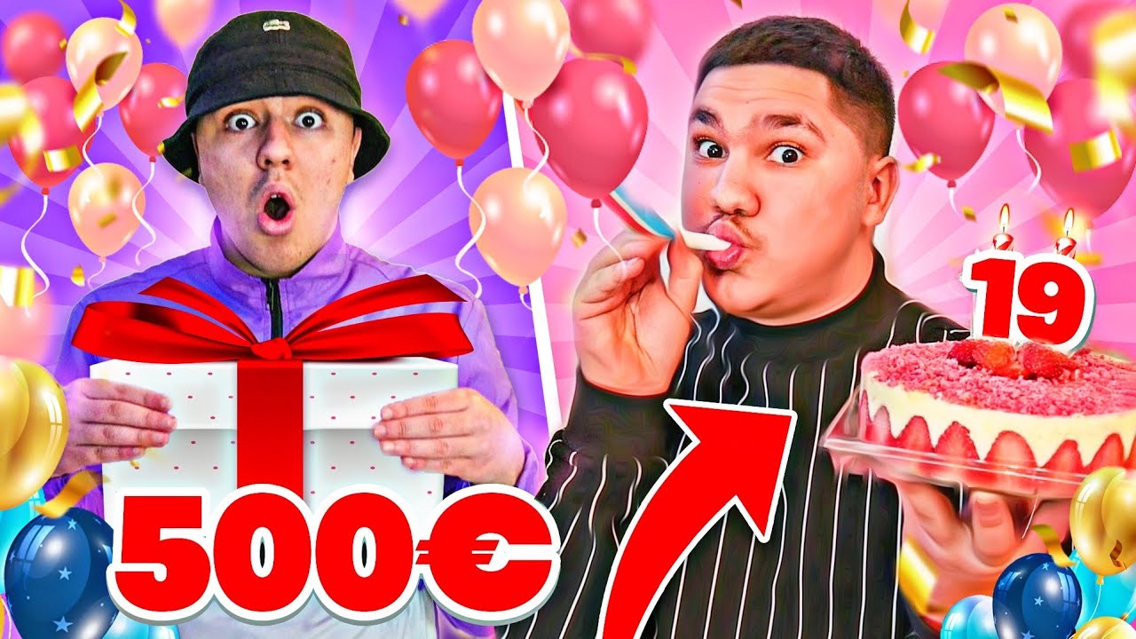 J'ORGANISE L'ANNIVERSAIRE SURPRISE DE MON FRÈRE EN MOINS DE 24H !