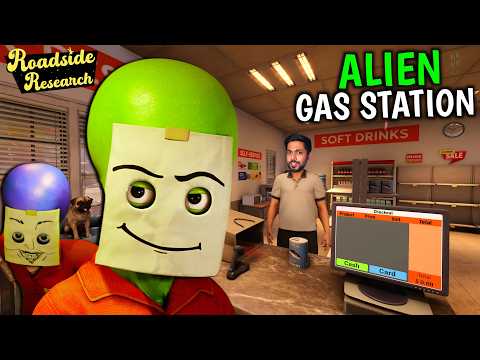 I OPENED A ALIEN GAS STATION ! | Roadside Research gameplay | Mr IG