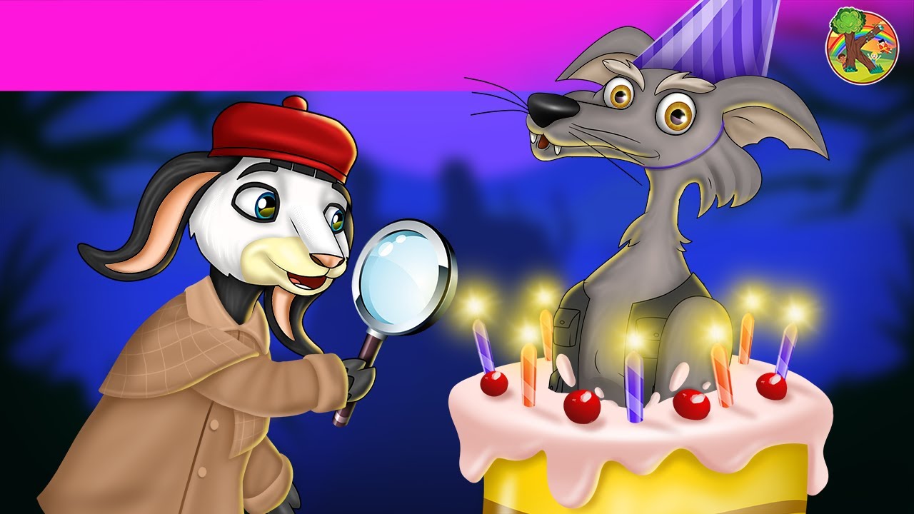 O Lobo E Os Sete Cabritinhos - 2 Histórias | KONDOSAN em Português - Contos de Fadas Infantis