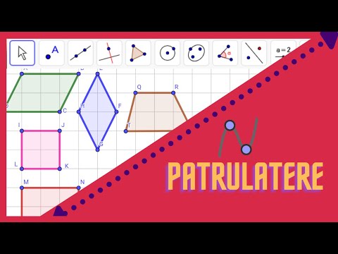 PATRULATERE. Paralelogramul. Dreptunghiul. Rombul. Pătratul