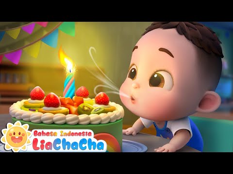 Lagu Bayi Tiup Lilin | Lagu Ulang Tahun🎂🎉 | Lagu Lucu | Lagu Anak | LiaChaCha Bahasa Indonesia