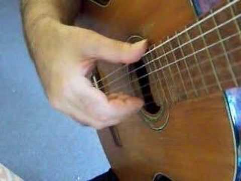 Flamenco guitar lesson - 5 stroke rasgueado eamii