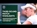 Angelique Kerber vs Elise Mertens | Match Highlights | Wimbledon 2022