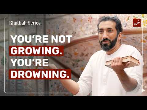 Addictions, Emotional Escapes & Avoiding the Truth | Nouman Ali Khan | Khutbah Highlights