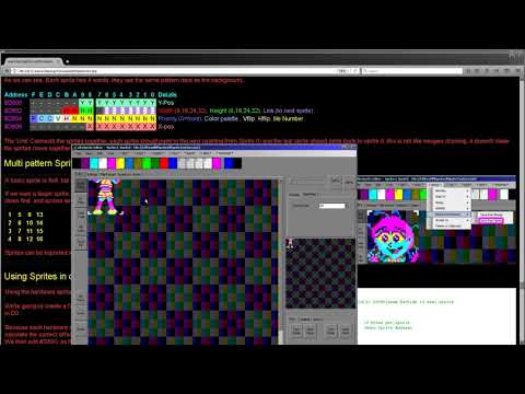 Hardware Sprites on the Genesis / Megadrive - Learn 68000 assembly Lesson P27