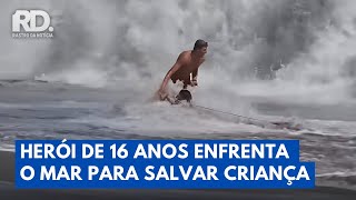 Herói de 16 Anos Salva Criança e Impressiona Trump | Rastro da Notícia