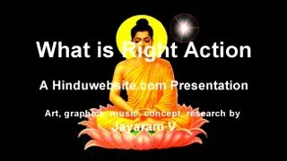 Right Action on the Eightfold Path of Buddhism