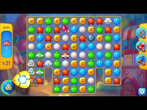 [FISHDOM Walkthrough] Level 6241 (Qua màn - Fishdom)