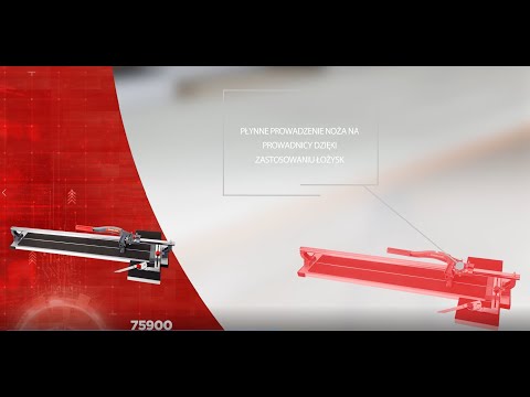 Plytelių pjovimo staklės "Proline Alu" 1000 mm video