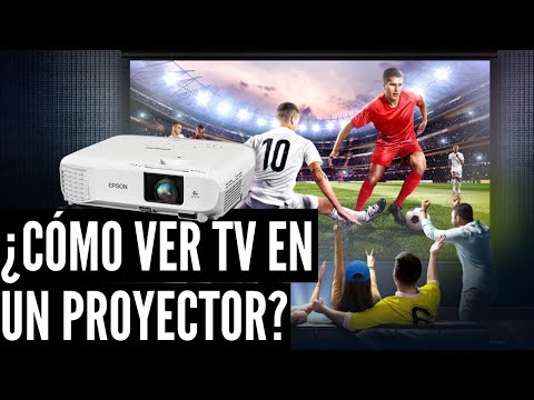 How to watch TV on a projector?