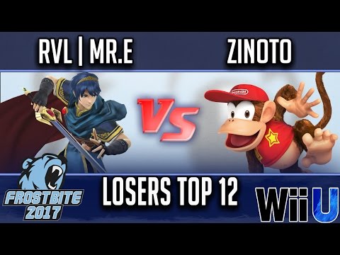 Frostbite 2017 TOP 12 LOSERS - RvL | Mr. E (Marth) vs Zinoto (Diddy Kong)
