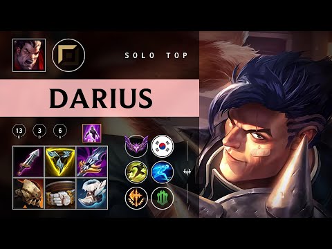 Darius Top vs Gwen - KR Master Patch 26.02