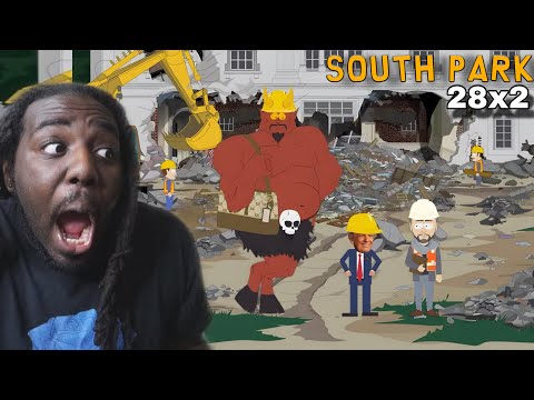 THE WHITE HOUSE DIDN’T SURVIVE TRUMP 😂‼️| South Park ( Season 28 , Episode 2 ) 