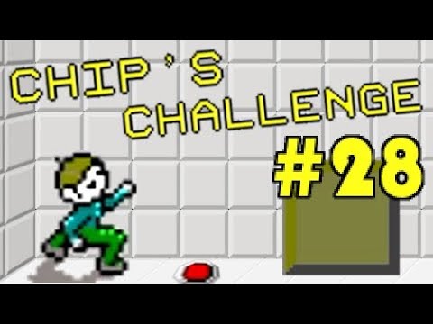 Block Buster Spirals | Let's Play Chip's Challenge #28