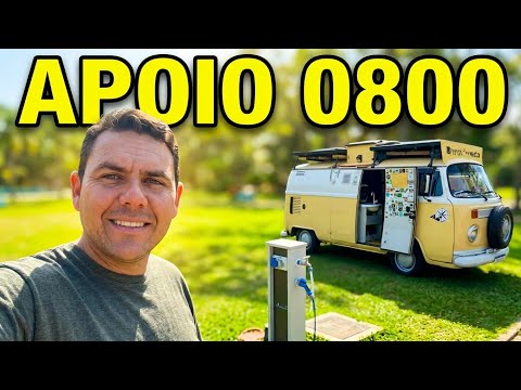 Águas de Santa Bárbara São Paulo ponto de apoio para motorhomes local gratuito 0800